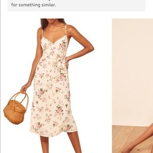 NWT Reformation Dietrich A-line sundress